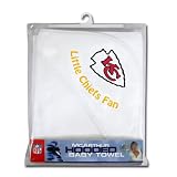 Kansas City Chiefs Hooded Baby Towel (White) by McArthur
