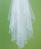 Continuous Pearl Edge Veil