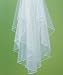 Continuous Pearl Edge Veil