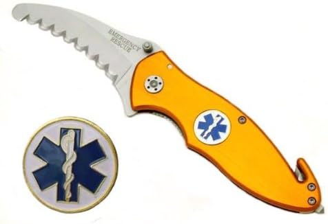 New M-Tech EMS Rescue Knife MX8018