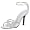 Touch Ups Women's Ashlyn Sandal,Silver,5.5 M