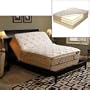 Queen Nature's Caress�"� Latex Adjustable Bed Wooden Bed Frame Pictured is Not Included