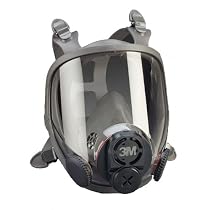 3M 6700DIN Full Facepiece Respirator - DIN Connector Facepiece Only - Small Size, Requires Filters or Cartridges