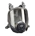 3M 6800DIN Full Facepiece Respirator - DIN Connector Facepiece Only - Medium Size, Requires Filters or Cartridges