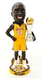 RARE LOS ANGELES LAKERS #24 KOBE BRYANT NBA OFFICIAL 2009 CHAMPIONSHIP (MVP) TROPHY BOBBLEHEAD BOBBLE
