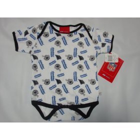 Carolina Panthers NFL Reebok Baby/Infant Onesie 6/9 mos.