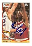 Eric Riley Autographed/Hand Signed Basketball Card (Houston Rockets) 1994 Topps #310