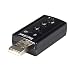 Virtual 7.1 Usb Stereo Audio Adapter External Sound Card
