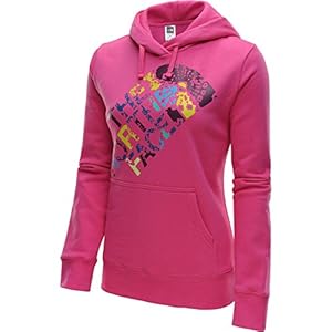 The North Face Womens Abstract Flower Pullover Hoodie,Petticoat Pink, CBL979M_S