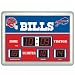 All Products : Team Sports 14" X 19" Score Board Clock and Thermometer- Buffalo Bills