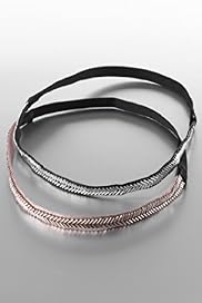 2 Pack Sequin Embellished Head Bands