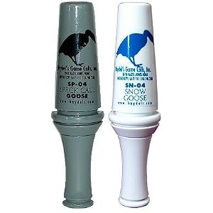Click here to buy Haydels Acrylic Speckle Belly and Snow Goose Call Set Md: LGP05 ..