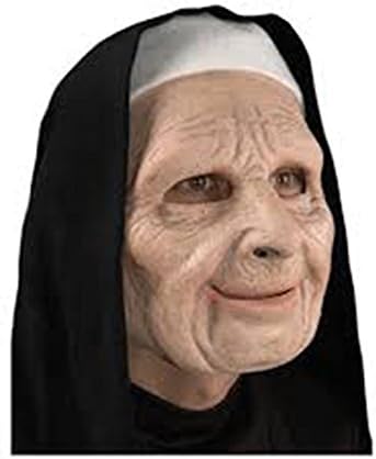 Halloween The Town Scary Nun Mask Toy