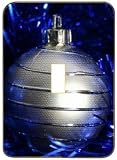 Light Switchplate Cover - Single Toggle - Metal-Designer Switch Plate: Christmas - Xmas - (SCSXM-012)