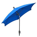 6-Rib Tilt Market Umbrella- Champagne Frame(7.5')