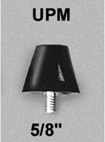 5/8" Black Football Replacement Cleats (Bag Of 100) 