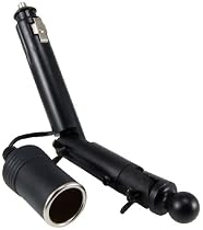 ARKON GN097 Garmin Nuvi Lighter Socket Mount with Accessory Power Dongle