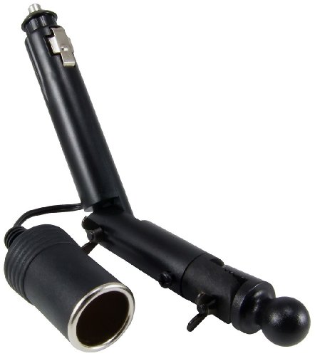 ARKON GN097 Garmin Nuvi Lighter Socket Mount with Accessory Power Dongle