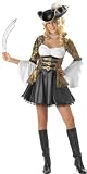 Deluxe Pirate Princess Costume (Size: Small 3-5)