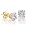 14k Yellow Gold 1/5ctw. Round Diamond Stud Earrings (H-I; I3)