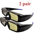 2x ATC 3d Brille wie Samsung 3D TV SSG-2200AR UA60C6900VFXXZ UA65C8000XFXXZ LA55C750R2F