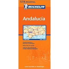 Carte routi�re : Andalucia, N� 11578 (en espagnol)