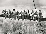 Lunch Atop a Skyscraper / Eating Above Manhattan, Art Poster by Charles C. Ebbets