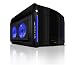 PC Hardware : NZXT Rogue CS-NT-ROGUE-BBLUE Crafted Series Black Rogue with Blue Led Black Aluminum MicroATX Mid Tower Computer Case