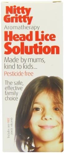 Nitty Gritty 150ml Aromatherapy Head Lice Kit by Oakwood Remedies (English Manual)