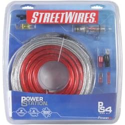 4 AWG Single-Amp Kit in Red/Black