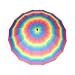 Umbrellas Auto Open/Auto Close Hot Sale Parasol Rainbow Anti-UV Umbrella