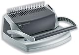 GBC CombBind C110 Comb Binding Machine Manual Binds 300 Sheets Punches 15x80gsm Sheets Ref 7704190
