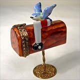 French Home Gourmet 78422 Limoges Bird on Mail Box