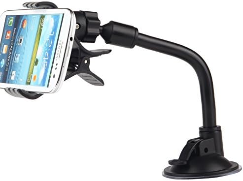 Kalaideng Universal Flexible Absorbable Long Arm Cell Phone Car Mount - Retail Packaging - Black