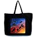 Jury of 12 Ravens crow art print 20 inch Zippered cotton canvas Tote Bag