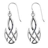 Sterling Silver Celtic Dangle Earrings