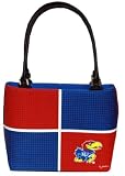 NCAA Kansas Jayhawks Ladies Color Block Purse