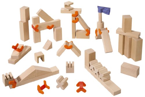 Haba 3496 - Bausteine Technik entdecken-Grundpackung Statik