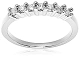 14k White or Yellow Gold 7-Stone Diamond Ring (1/3 cttw, H Color, SI2 Clarity)