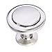 1-1/4 in. Satin Nickel Round Cabinet Knob 25-Pack
