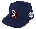 San Diego Padres MLB World Series 1998 Fitted Cap, Hat, 59/50, Navy Blue