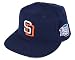 San Diego Padres MLB World Series 1998 Fitted Cap, Hat, 59/50, Navy Blue