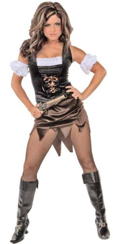Adult Sexy Pirate Wench Costume (Size:Large 14-16)