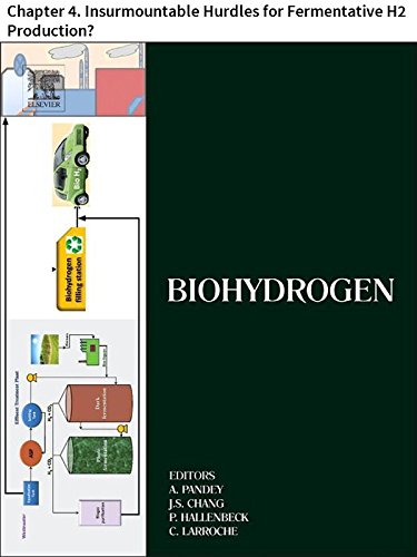Biohydrogen: Chapter 4. Insurmountable Hurdles for Fermentative H2 Production?