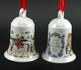 Produkt-Bild: Hutschenreuther Weihnachtsglocke 1999*Rarit&auml;t, Glocke, Porzellanglocke, Weihnachten, Baumanh&auml;nger, Anh&auml;nger, Baumschmuck
