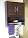 4D Concepts Bathroom 2 Louvered Doors Wall Cabinet