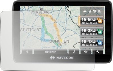 CrystalClear-Displayschutzfolie Navigon 7310 (6 Stück)