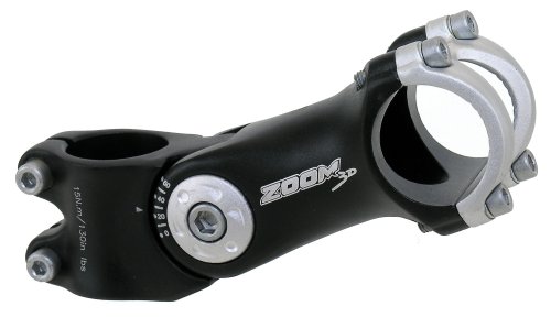ZOOM verstellbarer Vorbau Ahead, black sandblast