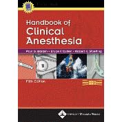 Handbook of Clinical Anesthesia for PDA: Powered by Skyscape, Inc.
