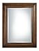 Rowena Rectangular Distressed Mahogany MirrorUttermost UM-7026B